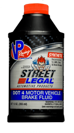 VP Racing VP6100402
Brake Fluid; Street Legal; Single; 12 Ounce Bottle; DOT 4 - Lee Motorsports
