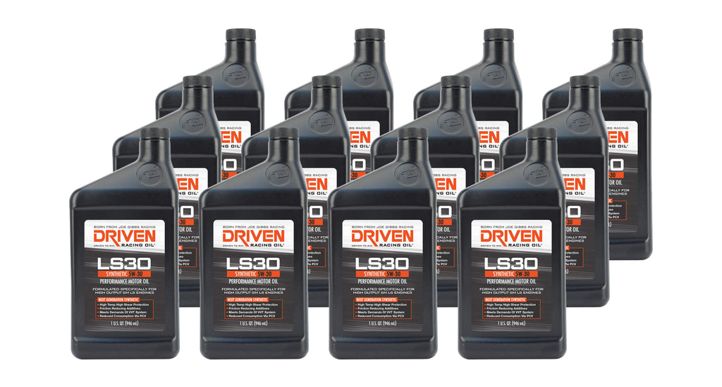 LS30 5w30 Synthetic Oil Case 12 x 1 Quart