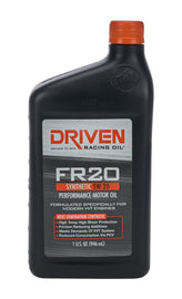 FR20 5w20 Synthetic Oil 1 Qt Bottle