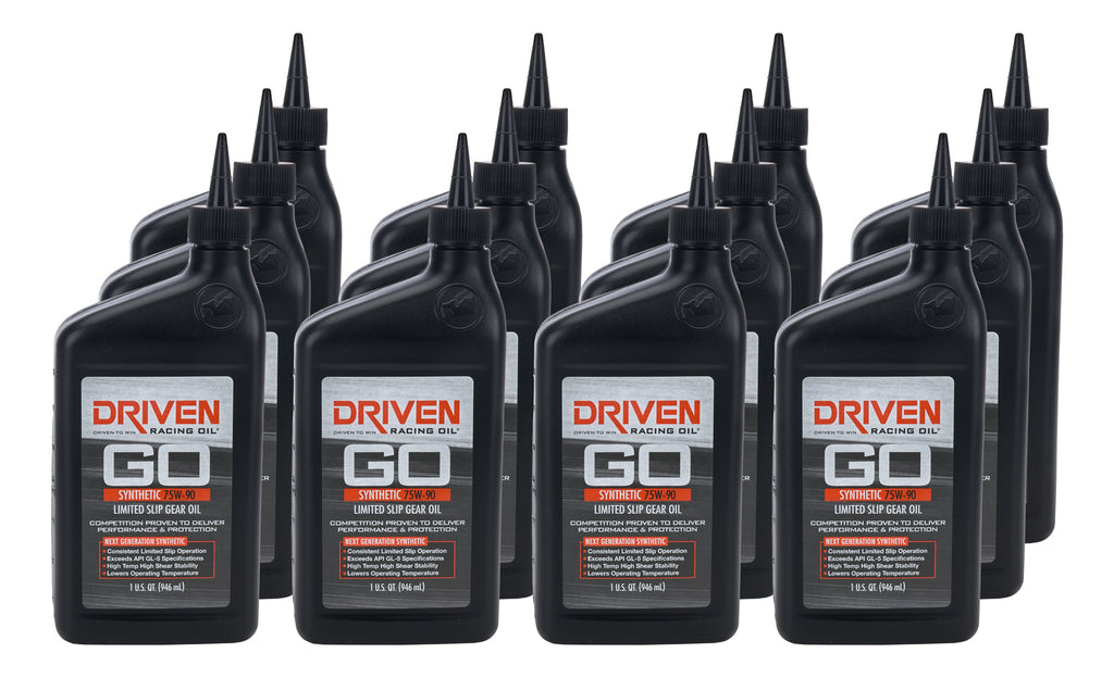 75w90 Limited Slip Gear Oil Case 12 x 1 Quart