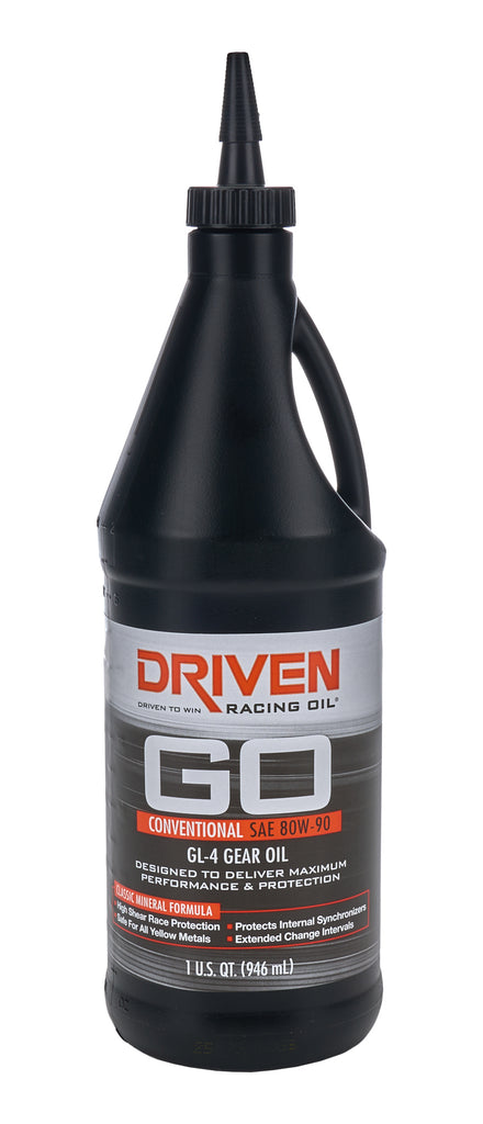 GL-4 Conventional 80w90 Gear Oil Quart