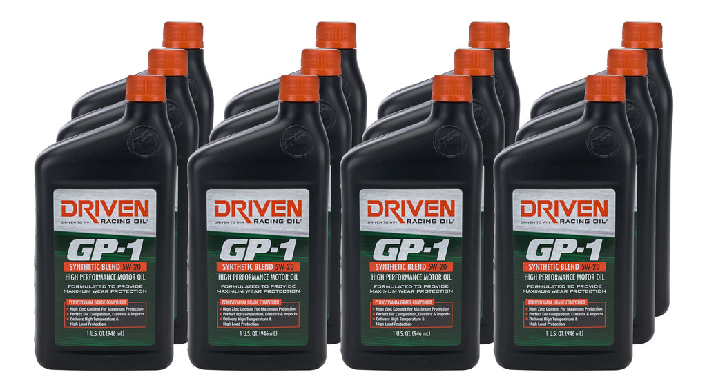 GP-1 5w20 Semi-Synthetic Oil Case 12 x 1 Quart