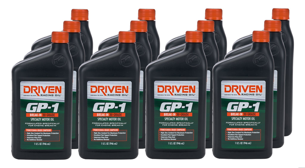 GP-1 30W Break-In Oil Case 12 x 1 Quart