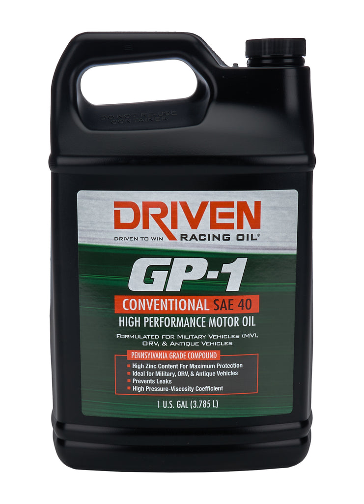 GP-1 Conventional Oil SAE 40w 1 Gallon