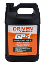 Load image into Gallery viewer, GP-1 Conventional Break- In Oil 20w50 1 Gallon