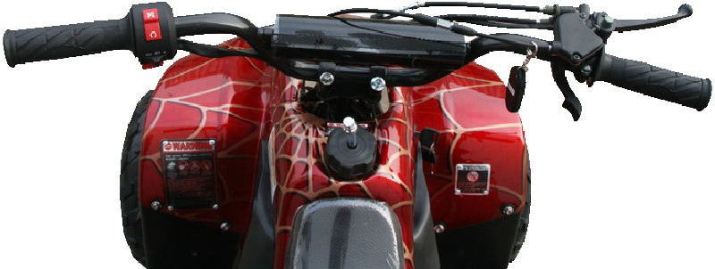 TrailMaster Mini Sport ATV 110, Gas Engine with Remote Start/Kill, Speed Governor, 6-inch Wheels