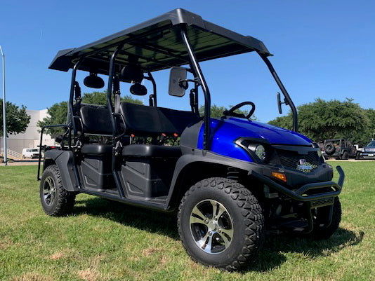TrailMaster Taurus4 450GV Gas 6-Seat UTV, 4x4 High/Low Gear, Alloy Wheels