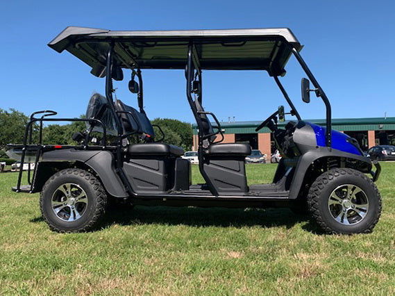 TrailMaster Taurus4 450GV Gas 6-Seat UTV, 4x4 High/Low Gear, Alloy Wheels
