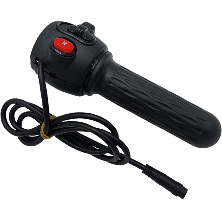 MotoTec Lowboy 60v 2500w Throttle Assembly Barrel Connector - view 2