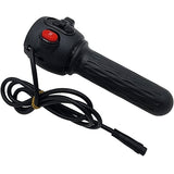 MotoTec Lowboy 60v 2500w Throttle Assembly Barrel Connector - MT-Lowboy-60v-Throttle-Barrel-Connector