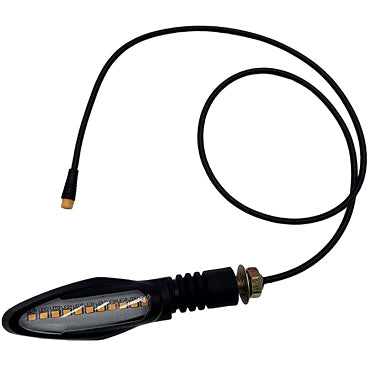 MotoTec Lowboy 60v 2500w Turn Signal Front Left 26in Barrel
