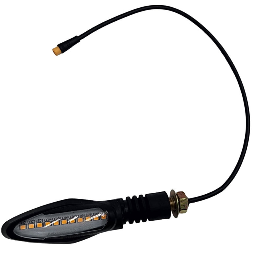 MotoTec Lowboy 60v 2500w Turn Signal Rear Left 10in Barrel - view 2