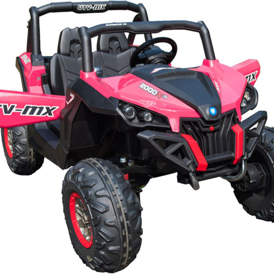 MotoTec UTV 4x4 12v Pink (2.4ghz RC)