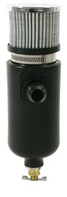 Load image into Gallery viewer, 1qt Breather Tank w/6an Inlet Black Polyethylene