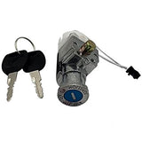 MotoTec 48v 700w Folding Trike Battery Key Assembly V2 - MT-48v-700w-Battery-Key-Assembly-V2