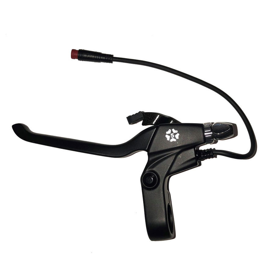 MotoTec 48v 700w Folding Trike Brake Lever Left with Parking Brake - view 2