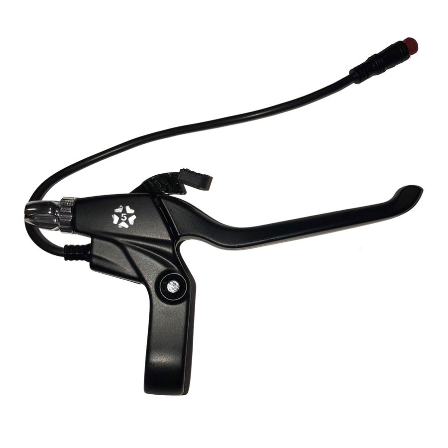 MotoTec 48v 700w Folding Trike Brake Lever Right with Parking Brake - view 2