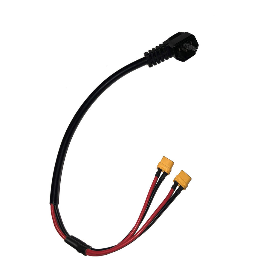 MotoTec 48v 700w Folding Trike Power Cable 2 Connector - view 2