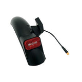 MotoTec 48v 700w Folding Trike Rear Left Fender With Light - MT-48v-700w-Rear-Left-Fender-Light