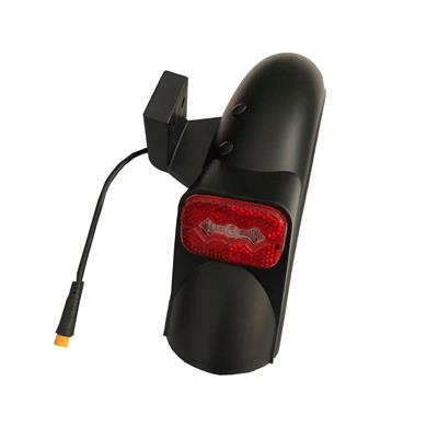MotoTec 48v 700w Folding Trike Rear Right Fender With Light
