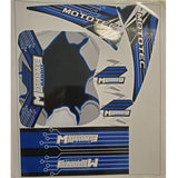 MotoTec Bandit Sticker Kit Blue - MT-Bandit-Sticker-Kit-Blue