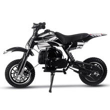 MotoTec Alien 50cc 2-Stroke Kids Gas Dirt Bike Black – view 2