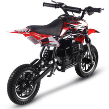 MotoTec Alien 50cc 2-Stroke Kids Gas Dirt Bike Red – view 3