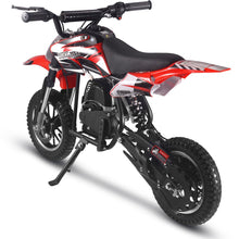 MotoTec Alien 50cc 2-Stroke Kids Gas Dirt Bike Red – view 4