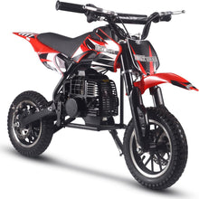 MotoTec Alien 50cc 2-Stroke Kids Gas Dirt Bike Red – view 6