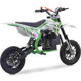 MotoTec Villain 52cc 2-Stroke Kids Gas Dirt Bike Green – view 5