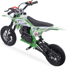 MotoTec Villain 52cc 2-Stroke Kids Gas Dirt Bike Green – view 6