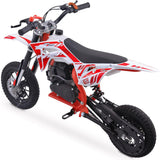 MotoTec Villain 52cc 2-Stroke Kids Gas Dirt Bike Red – view 6