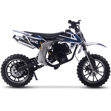 MotoTec Warrior 52cc 2-Stroke Kids Gas Dirt Bike Black – view 2
