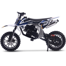 MotoTec Warrior 52cc 2-Stroke Kids Gas Dirt Bike Black – view 5