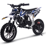 MotoTec Warrior 52cc 2-Stroke Kids Gas Dirt Bike Black – view 6