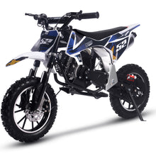 MotoTec Warrior 52cc 2-Stroke Kids Gas Dirt Bike Black – view 6