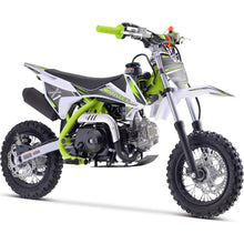 Load image into Gallery viewer, MotoTec X1 110cc 4-Stroke Gas Dirt Bike Green