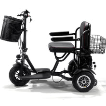 MotoTec Folding Mobility Electric Trike 48v 1000w Dual Motor Lithium Black – view 3