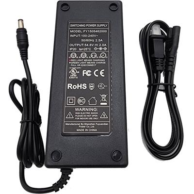 MotoTec Fury 48v Charger Lithium Barrel End
