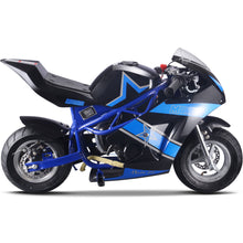 MotoTec Gas Pocket Bike GT 49cc 2-Stroke Blue – view 2