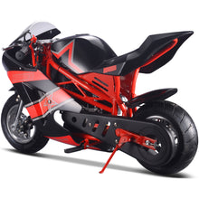 MotoTec Gas Pocket Bike GT 49cc 2-Stroke Red – view 4