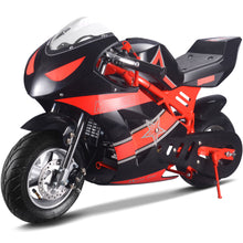 MotoTec Gas Pocket Bike GT 49cc 2-Stroke Red – view 6