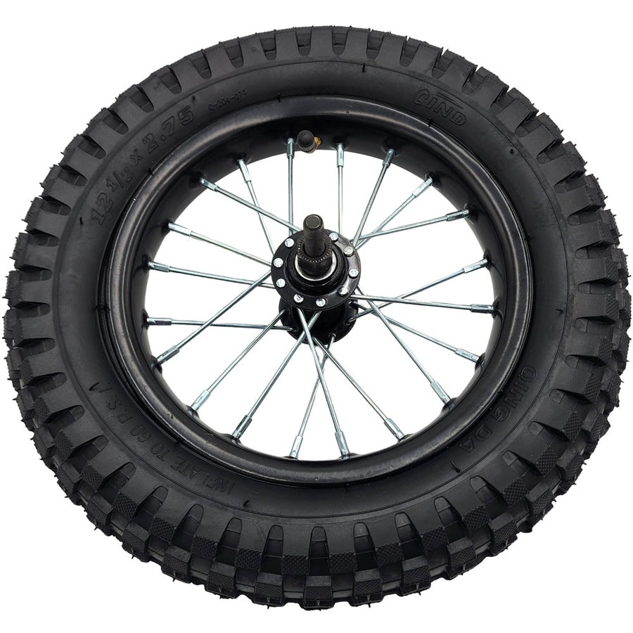 MotoTec 36v 300w (HP122e) Electric Dirt Bike - Front Wheel 12in - view 2