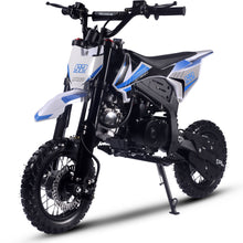 MotoTec Hooligan 72cc 4-Stroke Gas Dirt Bike Blue – view 2