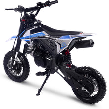 MotoTec Hooligan 72cc 4-Stroke Gas Dirt Bike Blue – view 4