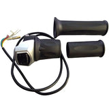MotoTec 48v 1000w Mini Bike - Twist Throttle Key Assembly V2 - MT-Mini-Bike-1000w-Twist-Throttle-V2