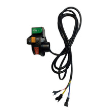 MotoTec Mini Lowboy 48v 800w Left Button Assembly - view 2