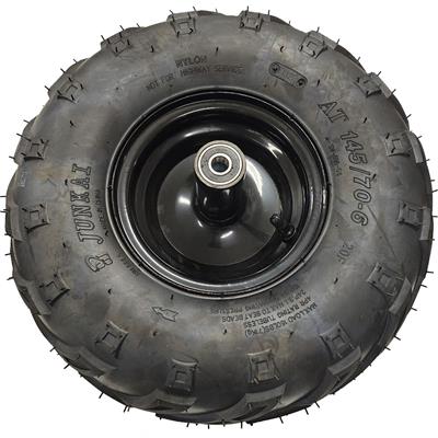 MotoTec 48v 1000w Mini Bike - Front Wheel Assembly