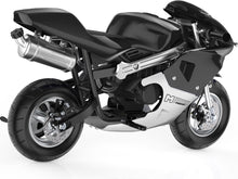 MotoTec Phantom Gas Pocket Bike 49cc 2-Stroke Black – view 6