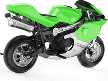 MotoTec Phantom Gas Pocket Bike 49cc 2-Stroke Green – view 3